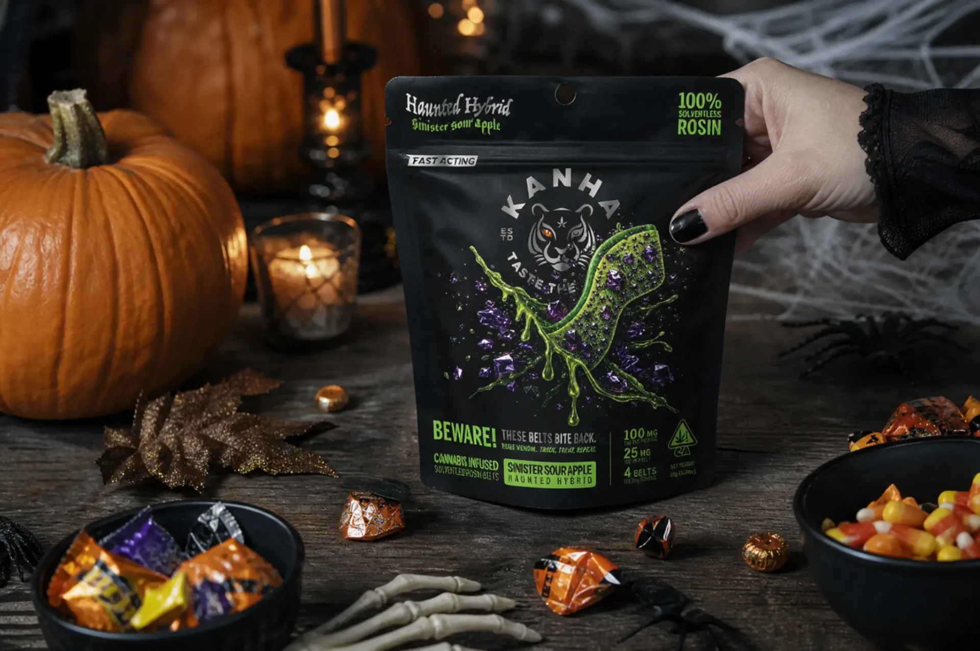 Featured image for KANHA Treats' Halloweekend guide to Halloween cannabis gummies